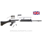 L1A1 FAL 21" Barrel, Lower w/Black Polymer Furniture, Bolt & Carrier, 7.62X51 NATO, *Good* 