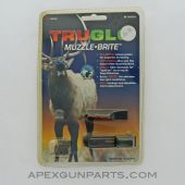TRUGLO TG958X Muzzle-Brite Xtreme with Ghost Universal Sight, Red / Green, For In-Line Muzzleloaders *NEW*