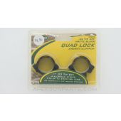 WEAVER 49053 Quad Lock Scope Rings, 1" .22 Tip Off, Up to 36mm OBJ, Aluminum Black *NEW*