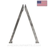 PKM Bipod Leg Set, Left & Right, No Parts Fitted, Unfinished, U.S. Made, *NEW* 