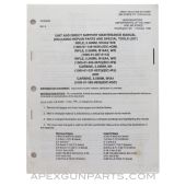 M4 / M16 Unit and Direct Support Maintenance Manual, TM 9-1005-319-23&P, Paperback *Very Good*