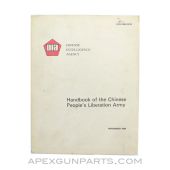 Handbook of the Chinese People's Liberation Army, Defense Intelligence Agency, 1984 *Good*