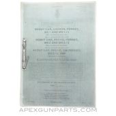 Daimler Ferret Illustrated Parts Catalogue, Scout Car, Paperback *Good*