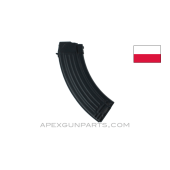 Polish AK-47 Magazine, 30rd, Steel, 7.62x39mm, *Excellent* 