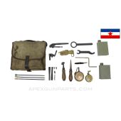 Yugoslavian M53 / MG-42 / MG-34 Field Maintenance Kit in Canvas Pouch *Very Good*