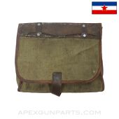 Yugoslavian M53/MG-42/MG-34 Gunner Support Pouch, w/ Hand Strap *Fair*