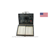 U.S. Frequency Meter Set, in Steel Transit Case *Good* 