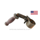 Browning 1919A6 USGI Carry Handle Assembly w/Wood Grip, *Good* 