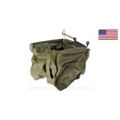 MK64 Brass Catch Bag Mount with Frame M998 HMMWV Mk19, M2HB, M93 *Excellent* 
