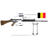 BGS FAL Rifle Parts Kit, 21" Barrel, Wood "A" Stock, Matching, 7.62X51 NATO, *Very Good* 