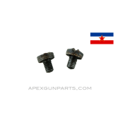 Yugoslavian 98K Mauser Trigger Guard Lock Screw, Set of 2, *Good*