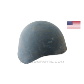 US Navy Talker Helmet, WWII, Gray *Good* 