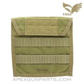 Eagle Industries Side Armor / Admin Pouch, Molle Front & Back, Coyote *Very Good*