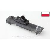 Polish PPSH-41 Rear Sight Assembly And Torch Cut Receiver Section, w/ Factory Markings *Good*