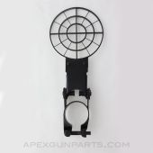 Unique Folding Anti-Aircraft Sight, 2 Inch Clamp, Black Painted *Very Good* 