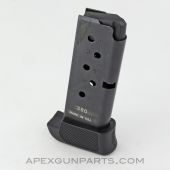 Ruger LCP Extended Magazine, 7rd, w/ Finger Rest, US Made, .380 ACP *Very Good*