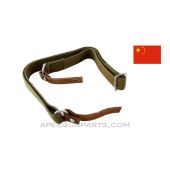 Chinese Type 56 (SKS) Sling, OD Green w/Leather Tabs, *NOS*