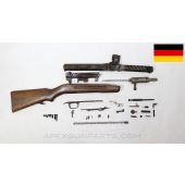 MP-34 SMG Parts Kit, w/ Torch Cut Receiver Pieces, Steyr, 9mm *Good* 