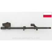 Polish AK-47 Barrel Assembly, 16", Chrome Lined, Cold Hammer Forged, No FSB, Heavy Use *Fair*