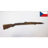 Czech VZ-24 Mauser Stock Set, w/ Trench Art on Buttstock, 38", Wood, *Good*