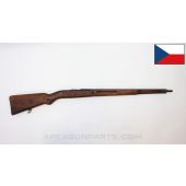 Czech VZ-24 Mauser Stock, w/ Trench Art & Communist Star on Buttstock, 38", Wood *Fair*