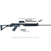 Rhodesian PARA FAL Rifle Parts Kit, 21" Barrel, Folding Stock, 7.62X51 NATO, *Good*