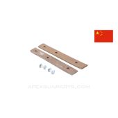 Chinese SKS Sling Tab with Button, Set of 2 *NOS*