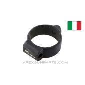Carcano M91 / M24 Carbine Rear Sight Ring w/Lock Screw, For Adjustable Sight *Very Good*
