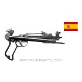 STAR Z-45 SMG Lower Receiver and Grip Frame, With Folding Stock, Stripped Furniture, 9x23 Largo, *Fair*