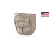 WW2 U.S. Army M1 Tripod Canvas Mount Cover, Tan *Fair*