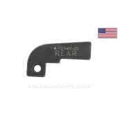 Browning M2 .50 Cal Rear Cartridge Stop, "HS" Marked, *Good*