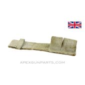 Enfield Bayonet Frog, Blanco'd Canvas, WW2 *Good* 