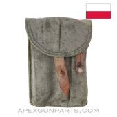 PM-63 RAK Magazine Pouch, Green Canvas, Polish *Good*