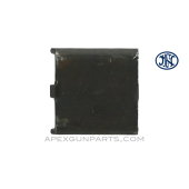 Browning M2 .50 Cal. Front Trunnion Cover Block, Stamped, FN Belgium, *Good* 