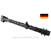 German WWII MG-34 Barrel Jacket, WWII, Markings Removed, NO Rear Sight *Good*