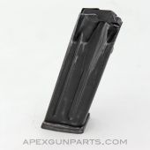HK USP9 / P2000 Compact Magazine, 13rd, Missing Finger Rest, 9mm *Good*