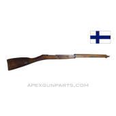 Finnish M91 Nagant Stock, 47.5", With Upper Handguard, *Good*