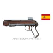 STAR Z-45 SMG Lower Receiver and Grip Frame, With Folding Stock, Broken Buttplate, 9x23 Largo, *Fair*