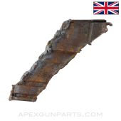 BREN Magazine Well Torch Cut Receiver Section, Left Side *Good* 