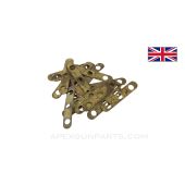 Vickers Cloth Belt Repair Strips, Brass, Short, Pack of 20 *Good*