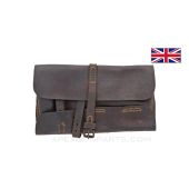 Lewis Gun Tool Wallet, Brown Leather, WWI *Good* 