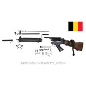 BGS FAL Parts Kit with Type C Wood Stock, Matching, Belgian 7.62X51, *Good* 