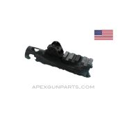 CETME Model C / C308 Rear Sight Base Assembly w/ Picatinny Rail, Torch Cut *Good* 