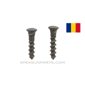 Romanian AK-47 Buttstock Screws, Set of 2, *Good*