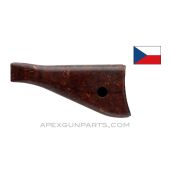 Czech VZ-58 Buttstock, Resin-Impregnated Wood Chip Construction, Fixed, Stripped,  *Good* 