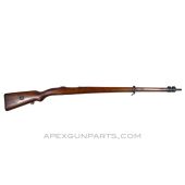 1912 Mauser Long Stock, 43.75", 1.25" Bayonet Lug, Large Ring, *Good*