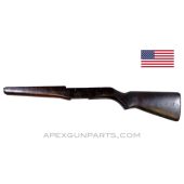 M1 Garand Rifle Stock, Springfield Armory 1943-1945, No Metal, Walnut, S.A. / G.A.W. *Very Good* 