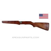M1 Garand Rifle Stock, Springfield Armory 1953-1957, w/ Grenade Sight Base, Walnut, *Very Good*