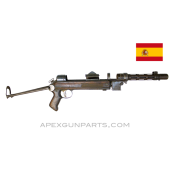 STAR Z-45 Parts Kit w/ 7.75" Barrel, Folding Stock, No Bolt, 9x23 Largo, Spanish *Fair* 