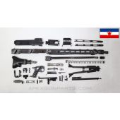M53 Belt Fed Parts Kit, w/ Torch Cut Receiver, Issue Bipod, Wood Stock, Yugoslavian, 8X57 / 8mm Mauser *Good* 
